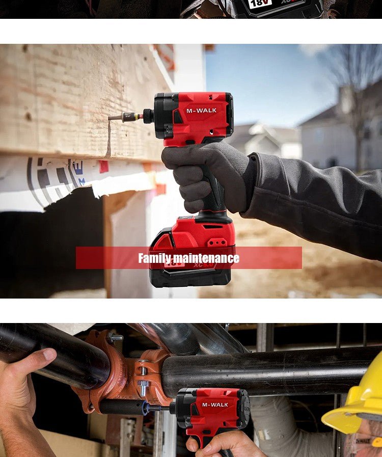 Parafusadeira Elétrica M - WALK Sem Escovas para Bateria M 18V, 300N.M. - Shopp Brasil