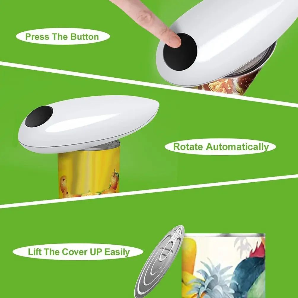 Abridor elétrico automático de Latas. - Shopp Brasil