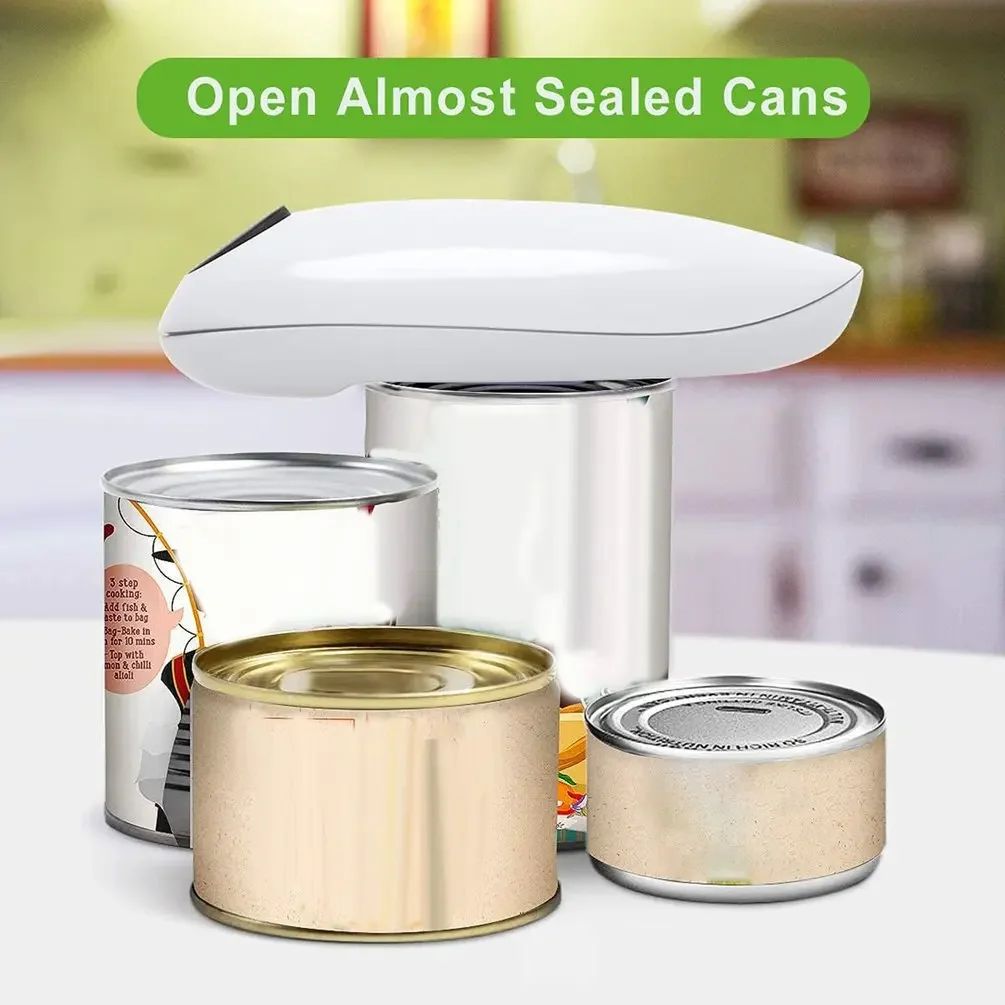 Abridor elétrico automático de Latas. - Shopp Brasil