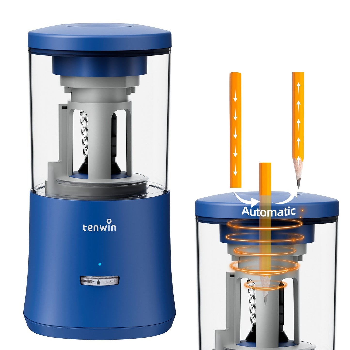 Apontador de Lápis elétrico automático. - Shopp Brasil