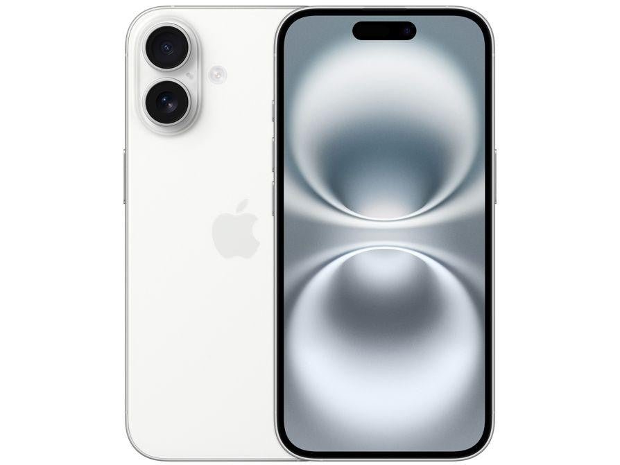 Apple iPhone 16 128GB Branco 6,1" 48MP iOS 5G - Shopp Brasil