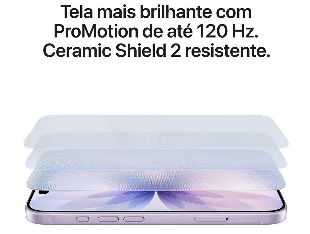 Apple iPhone 17 256GB Preto 6,3" 48MP iOS 5G - Shopp Brasil