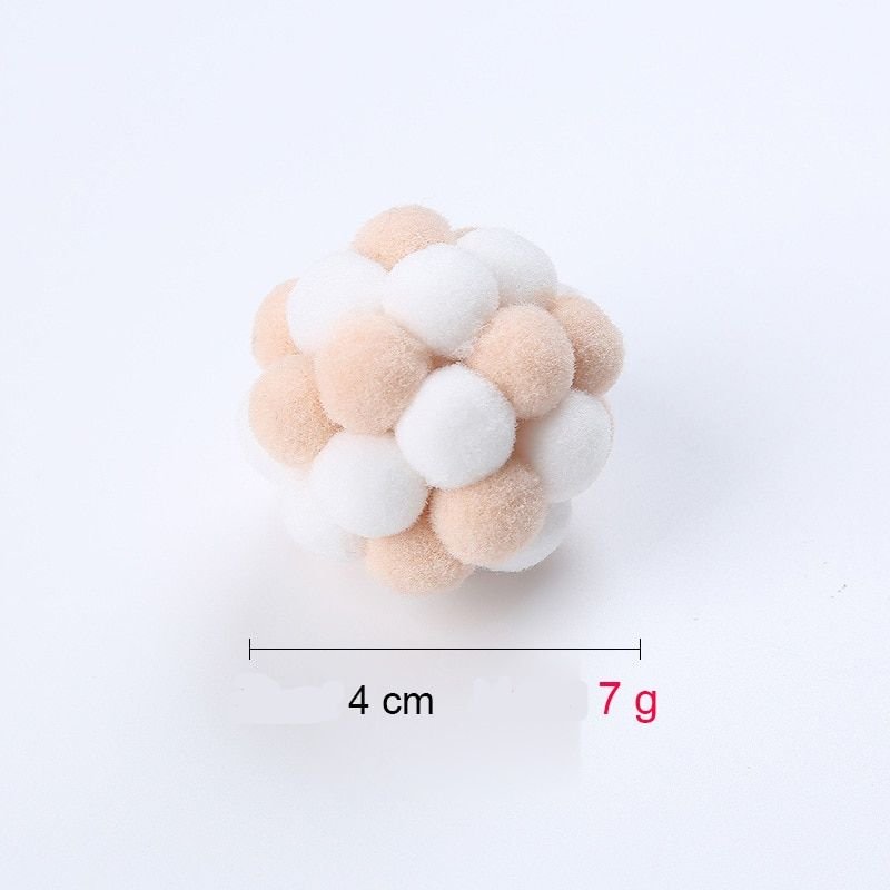 Bola de pelúcia interativa para gatos - Shopp Brasil