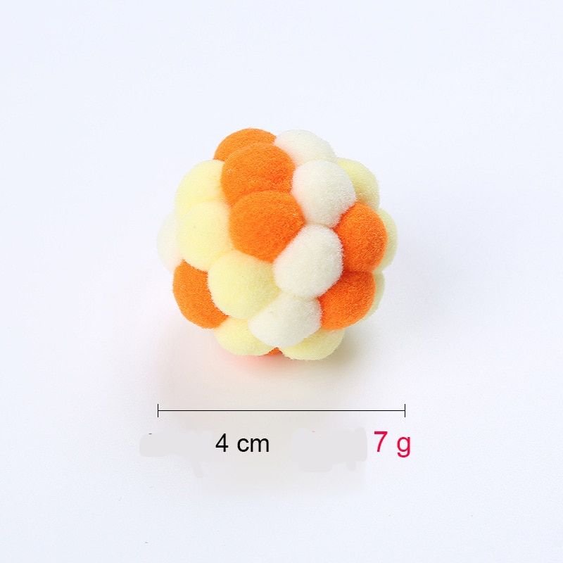 Bola de pelúcia interativa para gatos - Shopp Brasil
