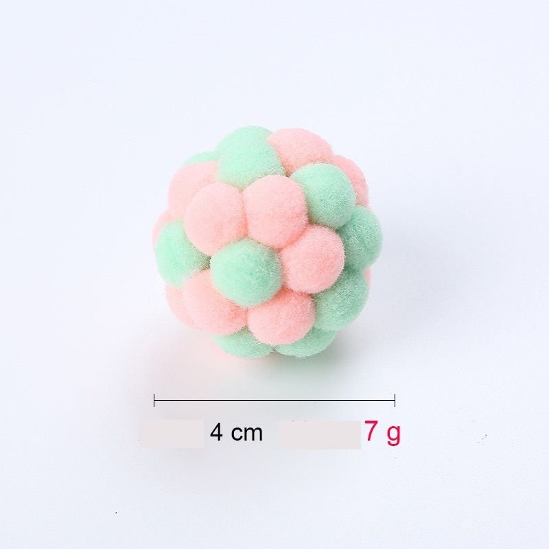 Bola de pelúcia interativa para gatos - Shopp Brasil