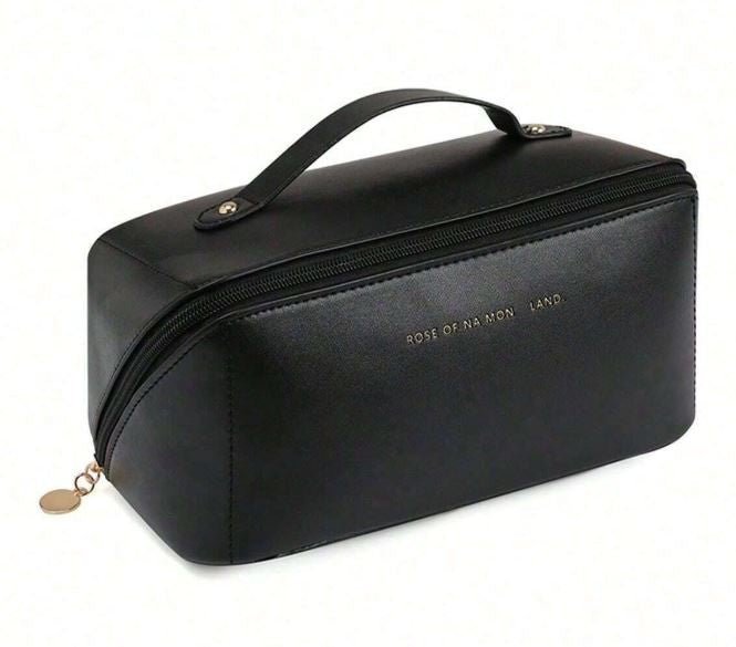 Bolsa Necessaire Feminina para Maquiagem e Cosméticos Couro, Maleta De Grande. - Shopp Brasil