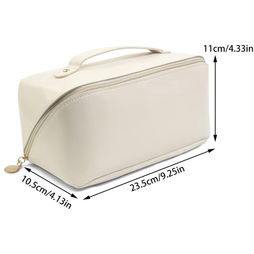 Bolsa Necessaire Feminina para Maquiagem e Cosméticos Couro, Maleta De Grande. - Shopp Brasil