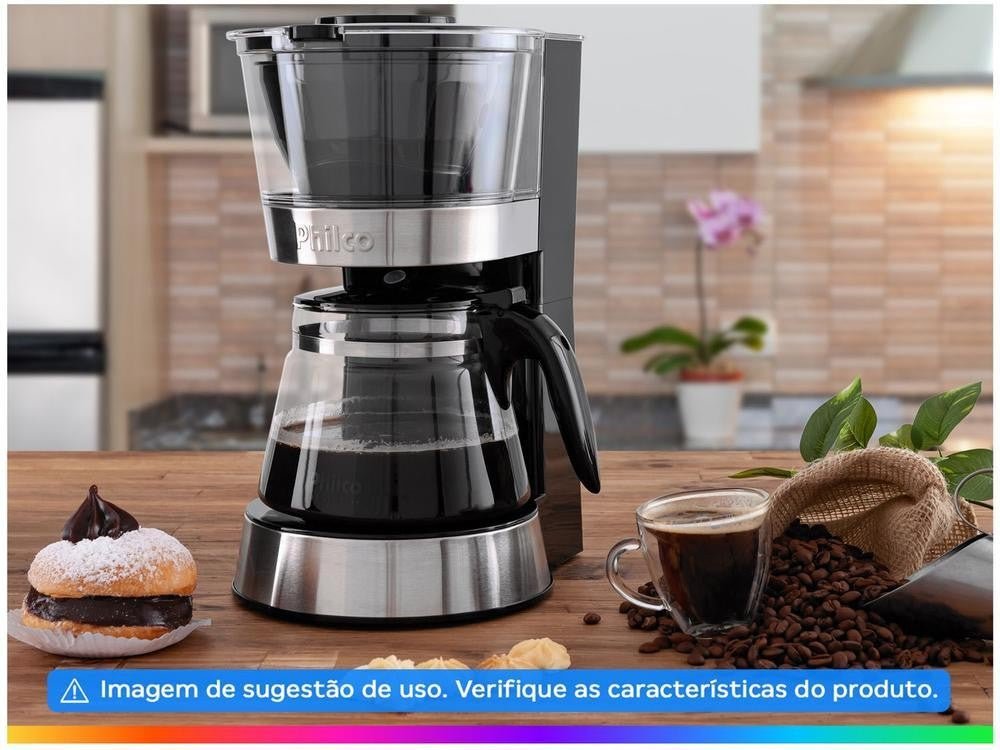 Cafeteira Elétrica Philco PCF32PI Design - 220V - Shopp Brasil