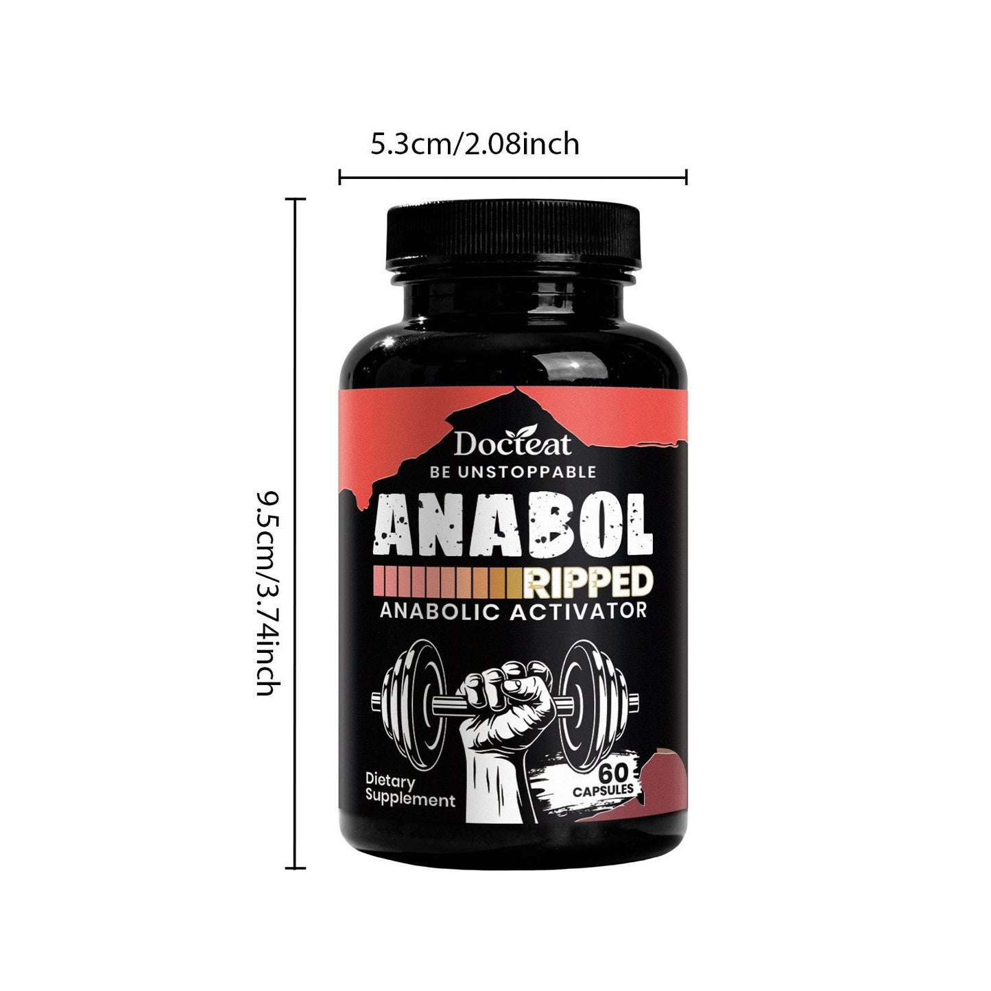 Cápsulas DOCTEAT para Crescimento Muscular, Promovem o Crescimento Muscular. - Shopp Brasil
