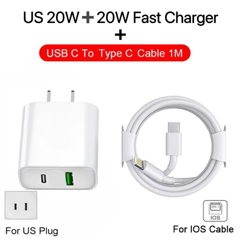 Carregador rápido USB - C para iphone 13 pro 14 plus 11 12 mini xs max xr x ipad - Shopp Brasil