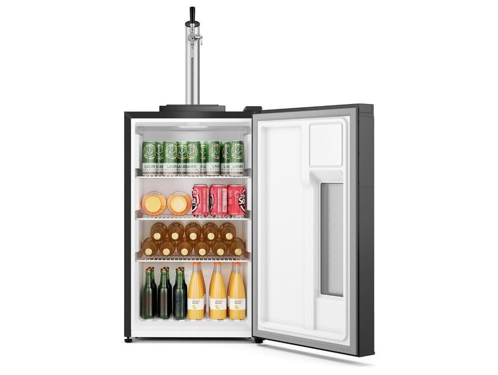 Cervejeira Electrolux Home Bar EB10C Vertical Preta 108,5L Frost Free - 220V - Shopp Brasil