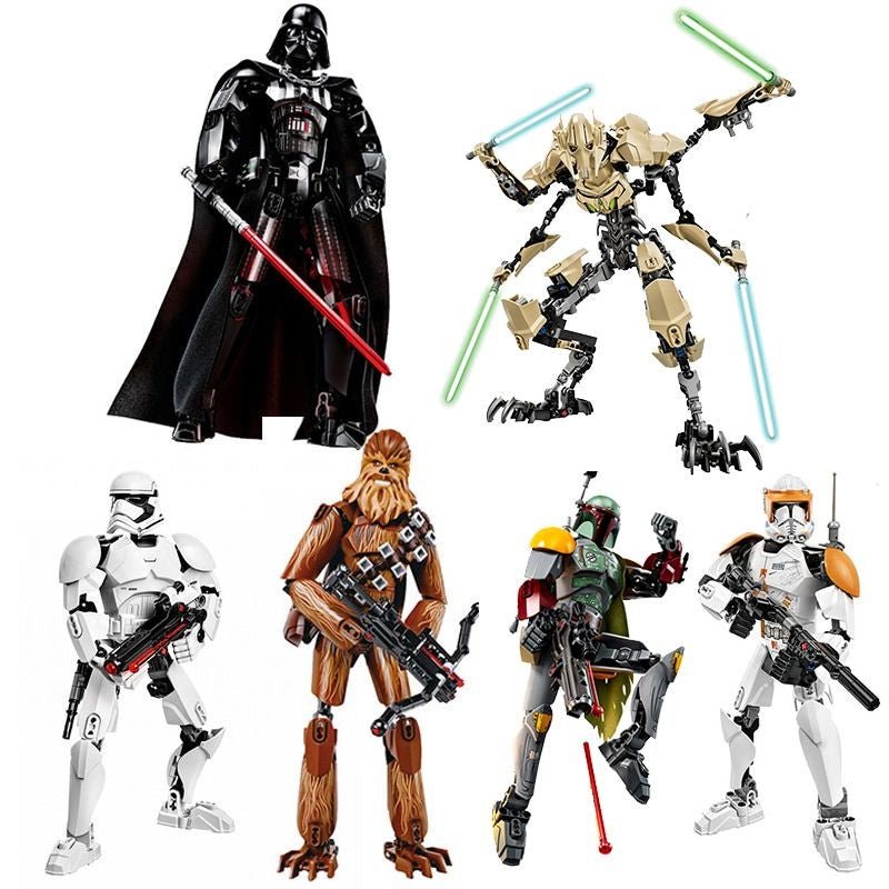 Coleção de bonecos Action Figure Star Wars - Shopp Brasil
