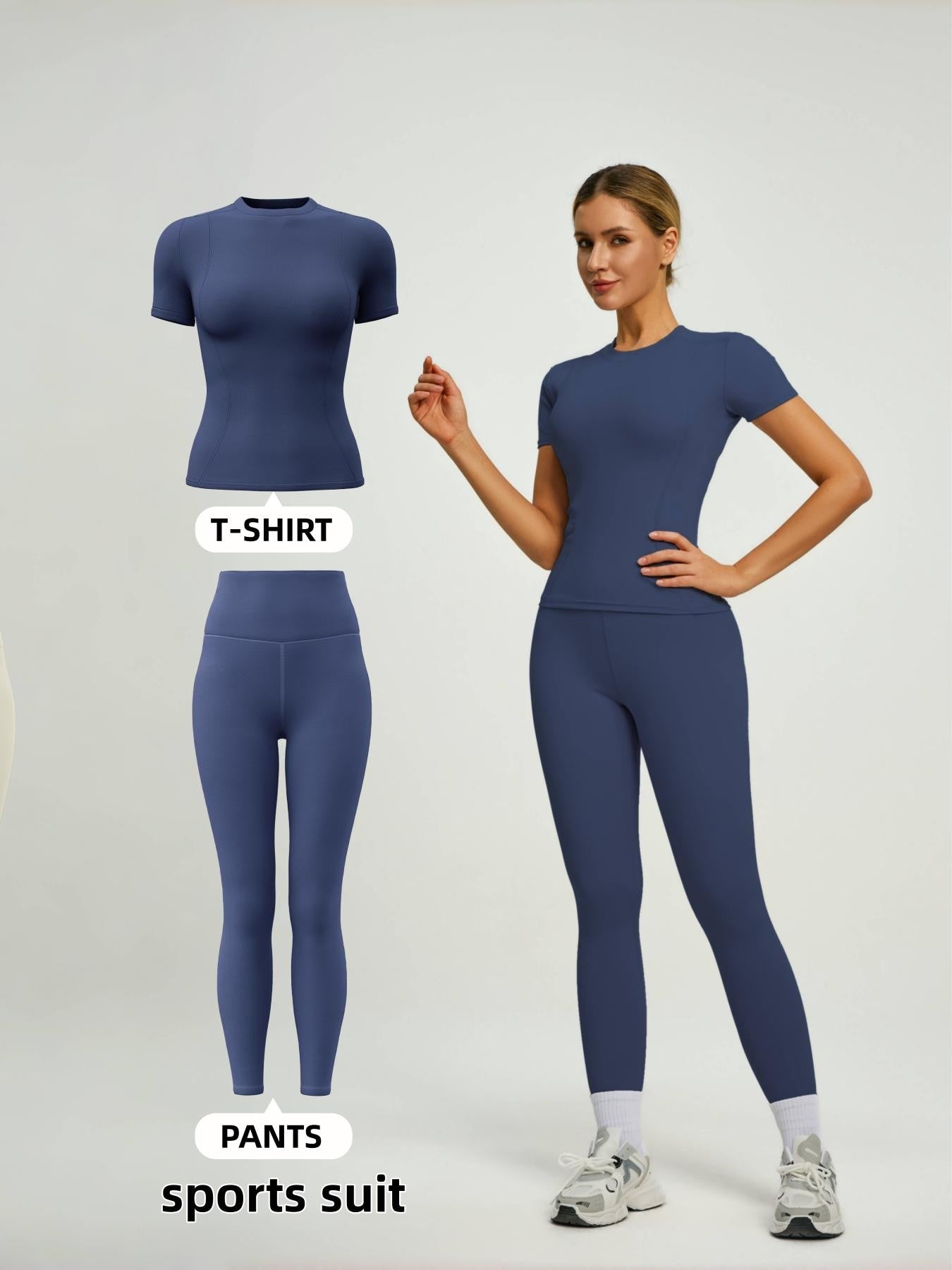 Conjunto esportivo feminino conforto e performace. - Shopp Brasil