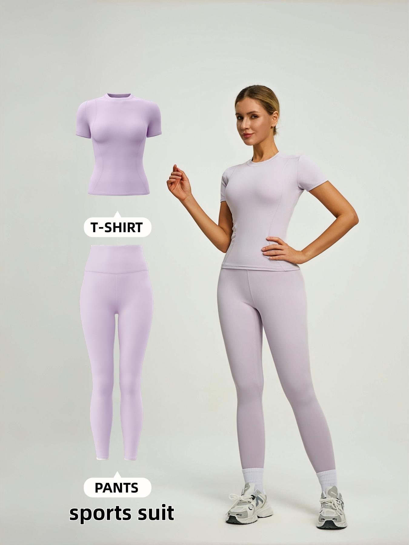 Conjunto esportivo feminino conforto e performace. - Shopp Brasil
