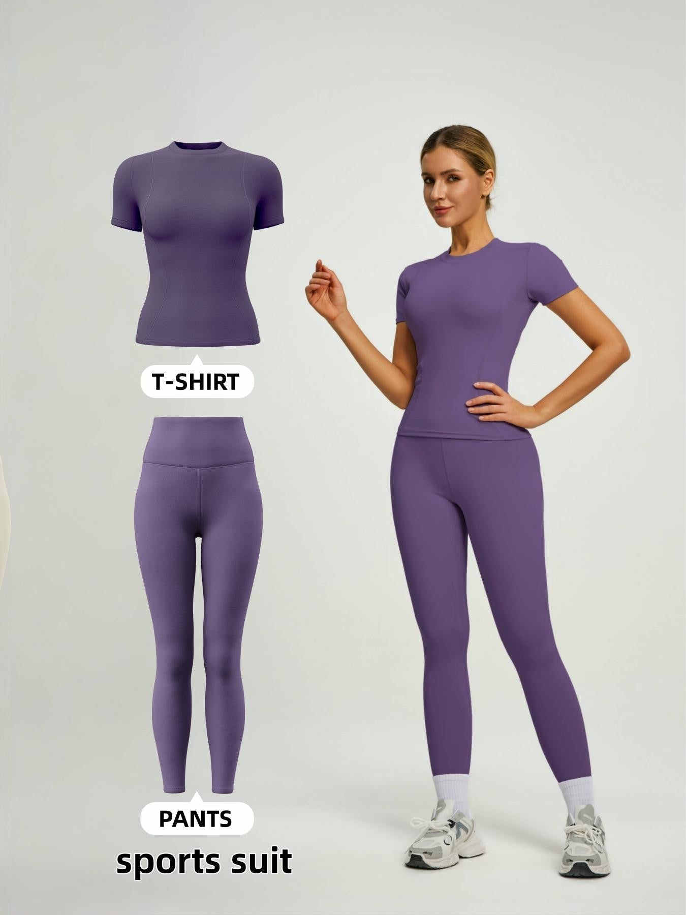 Conjunto esportivo feminino conforto e performace. - Shopp Brasil
