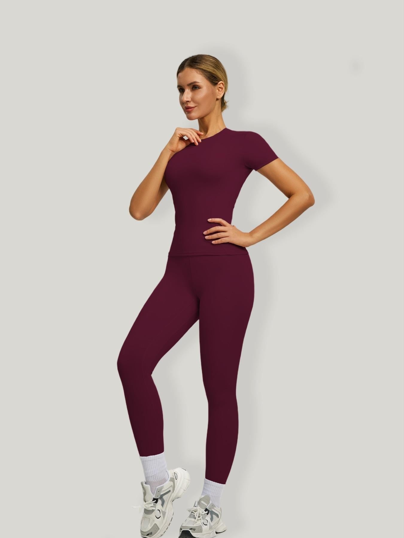 Conjunto esportivo feminino conforto e performace. - Shopp Brasil