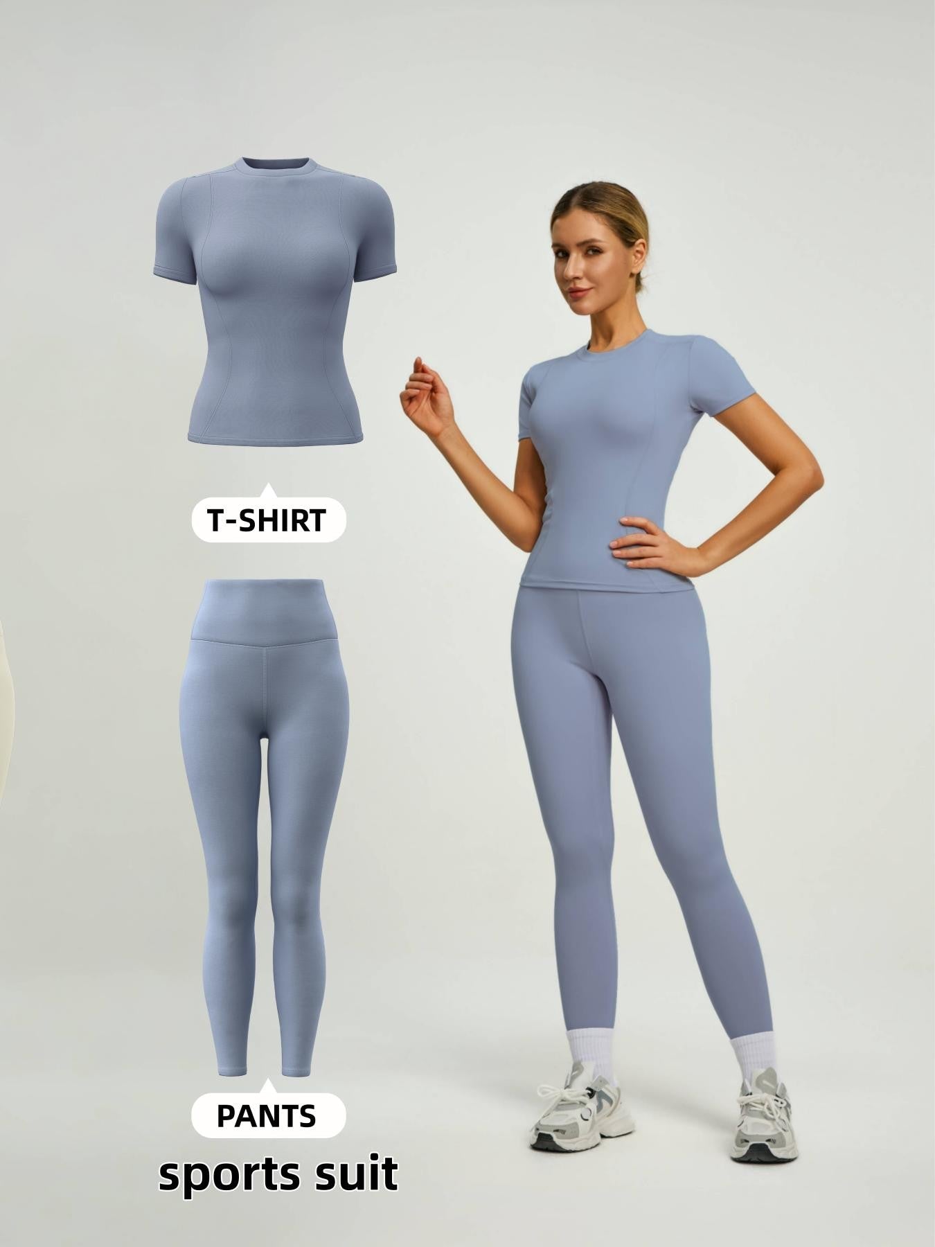 Conjunto esportivo feminino conforto e performace. - Shopp Brasil