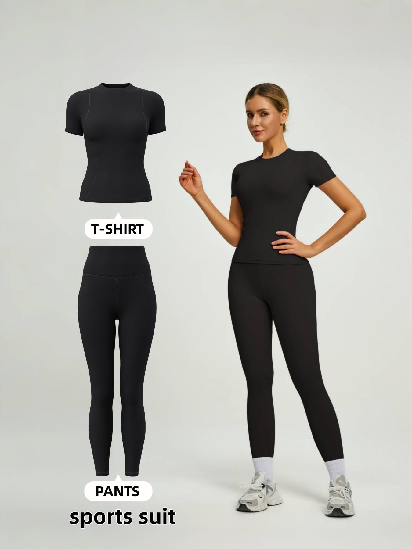 Conjunto esportivo feminino conforto e performace. - Shopp Brasil
