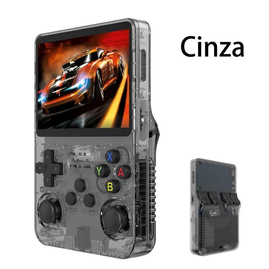 CONSOLE RETRÔ PORTÁTIL R36S +15.000 JOGOS CLÁSSICOS EM UM SÓ DISPOSITIVO! - Shopp Brasil