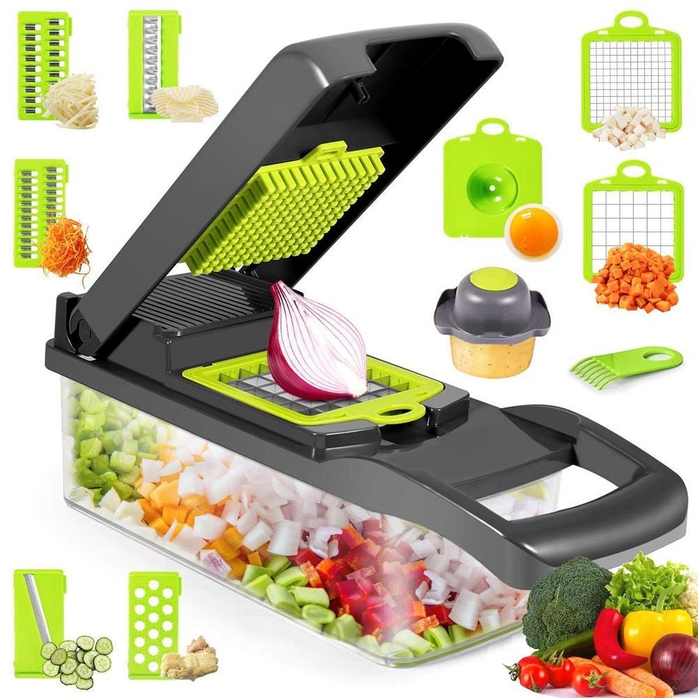 Cortador de frutas e legumes multifuncional - Shopp Brasil