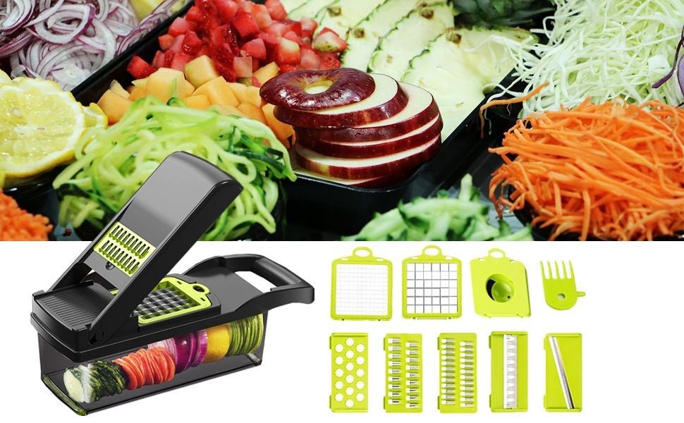Cortador de frutas e legumes multifuncional - Shopp Brasil