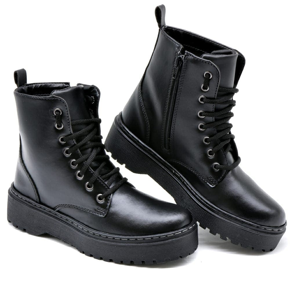 Coturno Blogueira Feminino. - Shopp Brasil