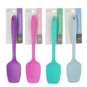 Espátula de Silicone e Ferro 27,5x6cm Cores Sortidas - Shopp Brasil