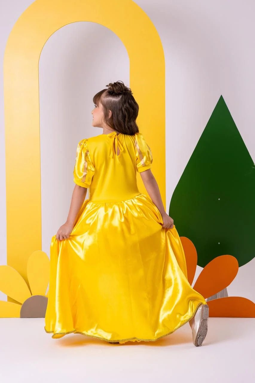 Fantasia Princesa Belli A Bela e a Fera Longa Modelo 3 - Shopp Brasil