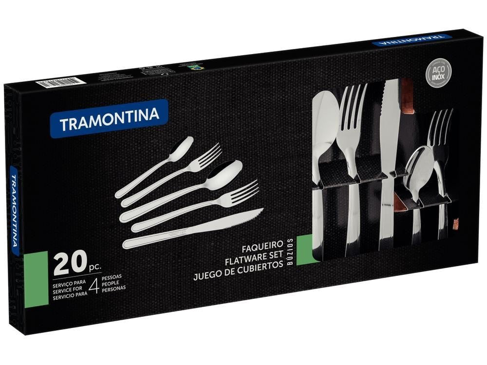 Faqueiro Tramontina Inox 20 Peças - Shopp Brasil