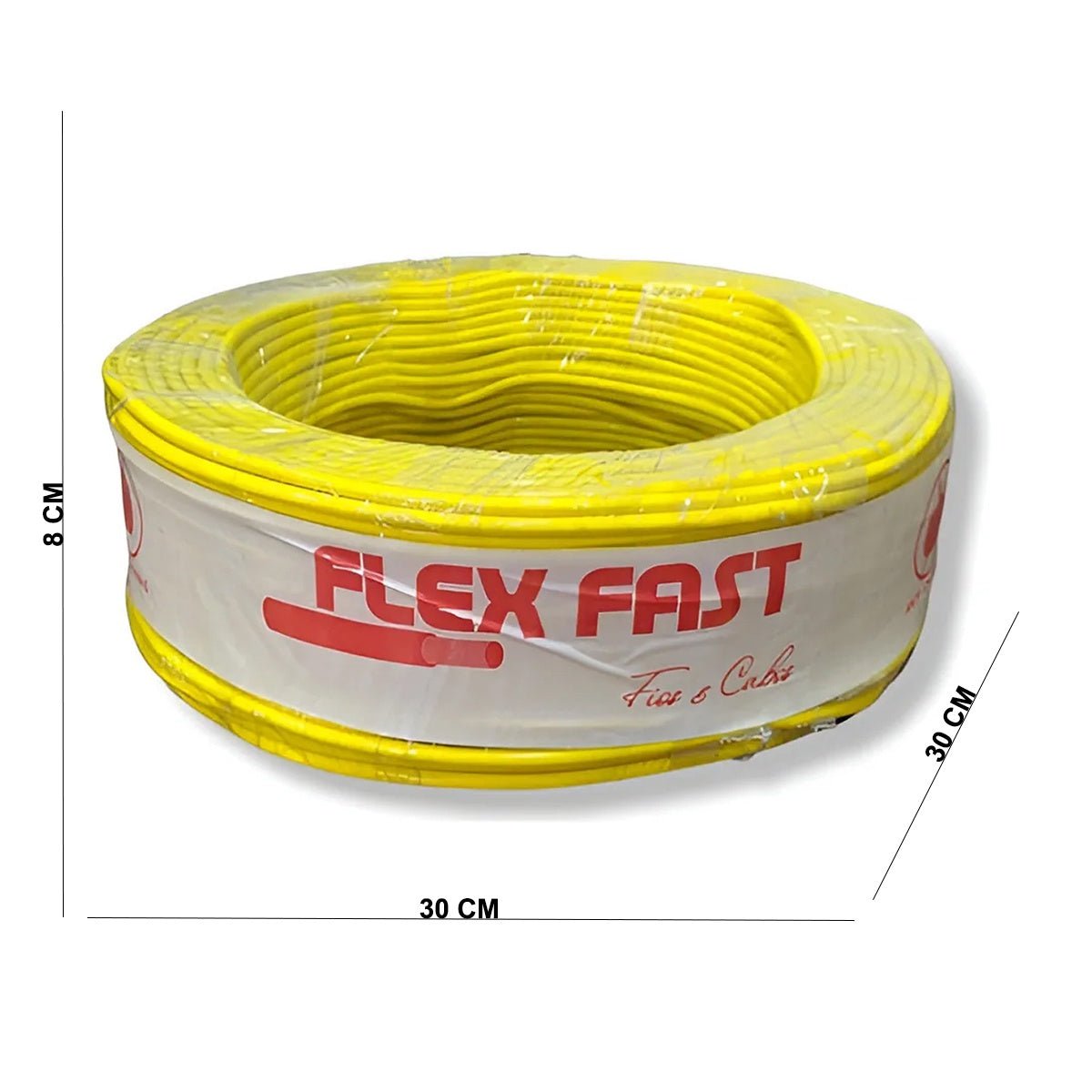 Fio Eletrico Flexivel 10,0mm Com 50 Metros Cabo Elétrico - Shopp Brasil