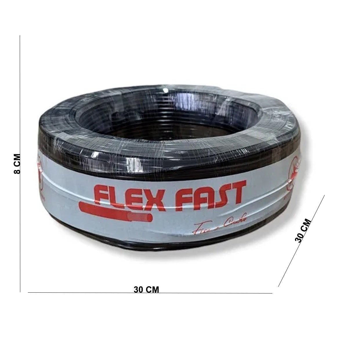 Fio Eletrico Flexivel 10,0mm Com 50 Metros Cabo Elétrico - Shopp Brasil