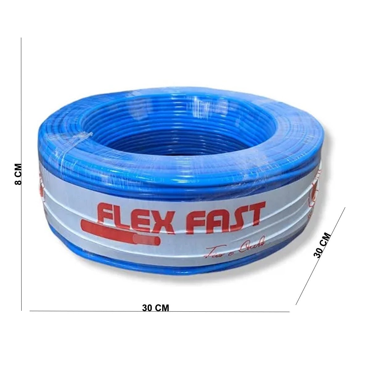 Fio Eletrico Flexivel 10,0mm Com 50 Metros Cabo Elétrico - Shopp Brasil