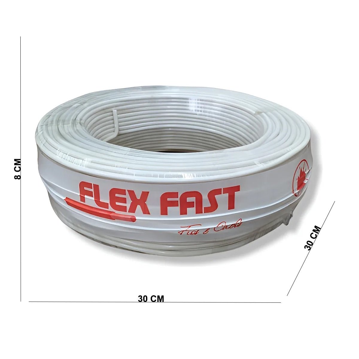 Fio Eletrico Flexivel 10,0mm Com 50 Metros Cabo Elétrico - Shopp Brasil
