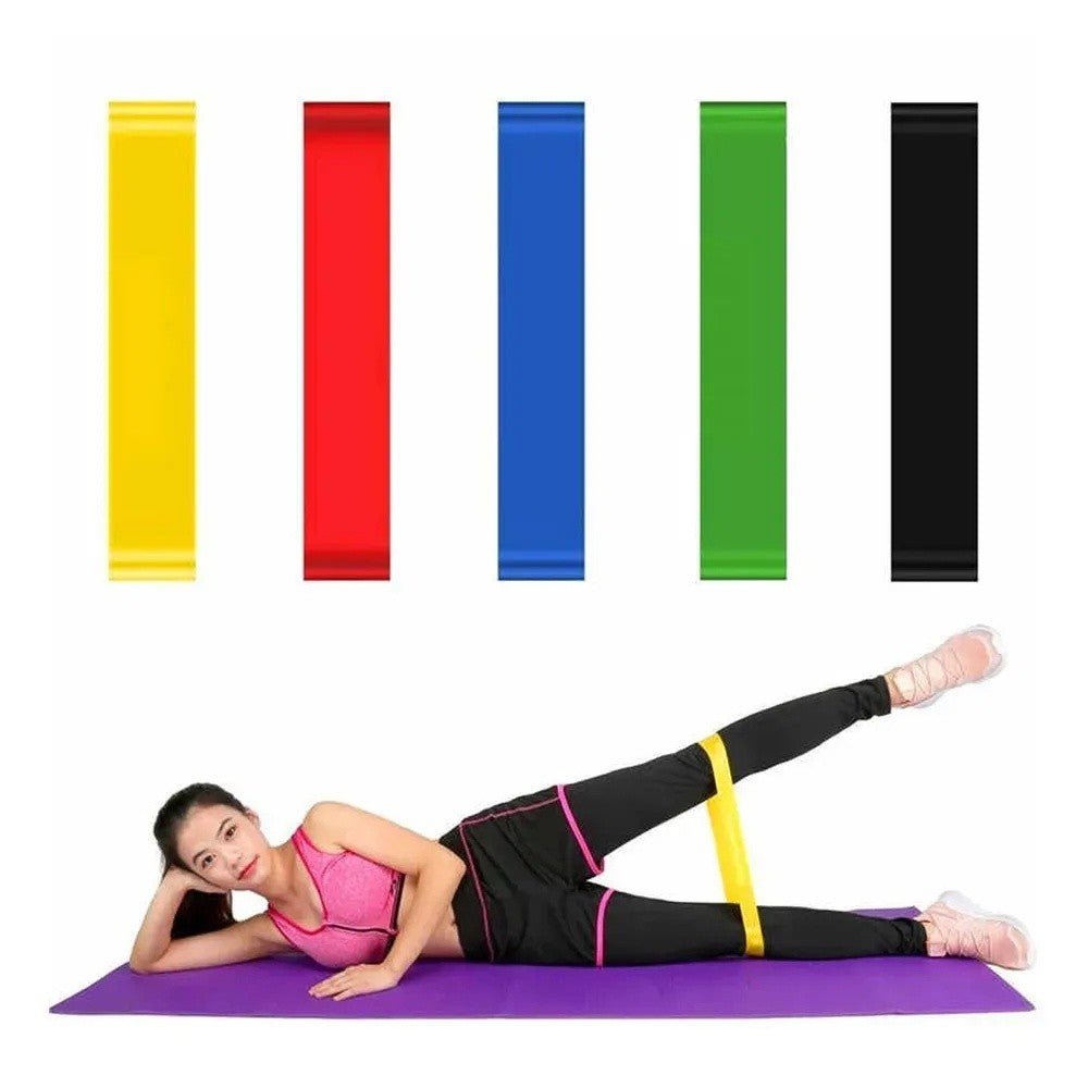 Fita Elástica de Resistência para Exercícios Físicos - Shopp Brasil