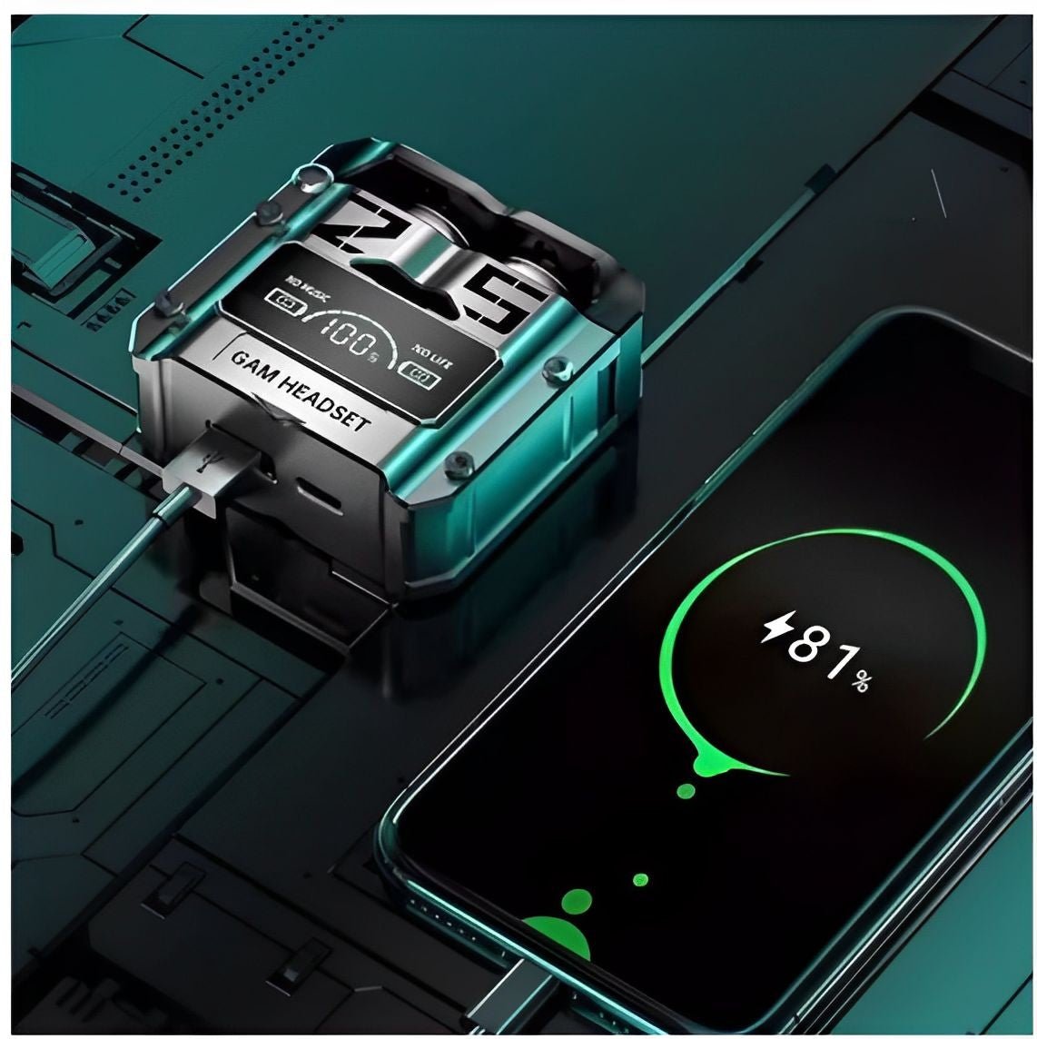Fone De Ouvido Sem Fio Bluetooth M25 TWS Com Controle De Toque Redução De Ruído - Shopp Brasil