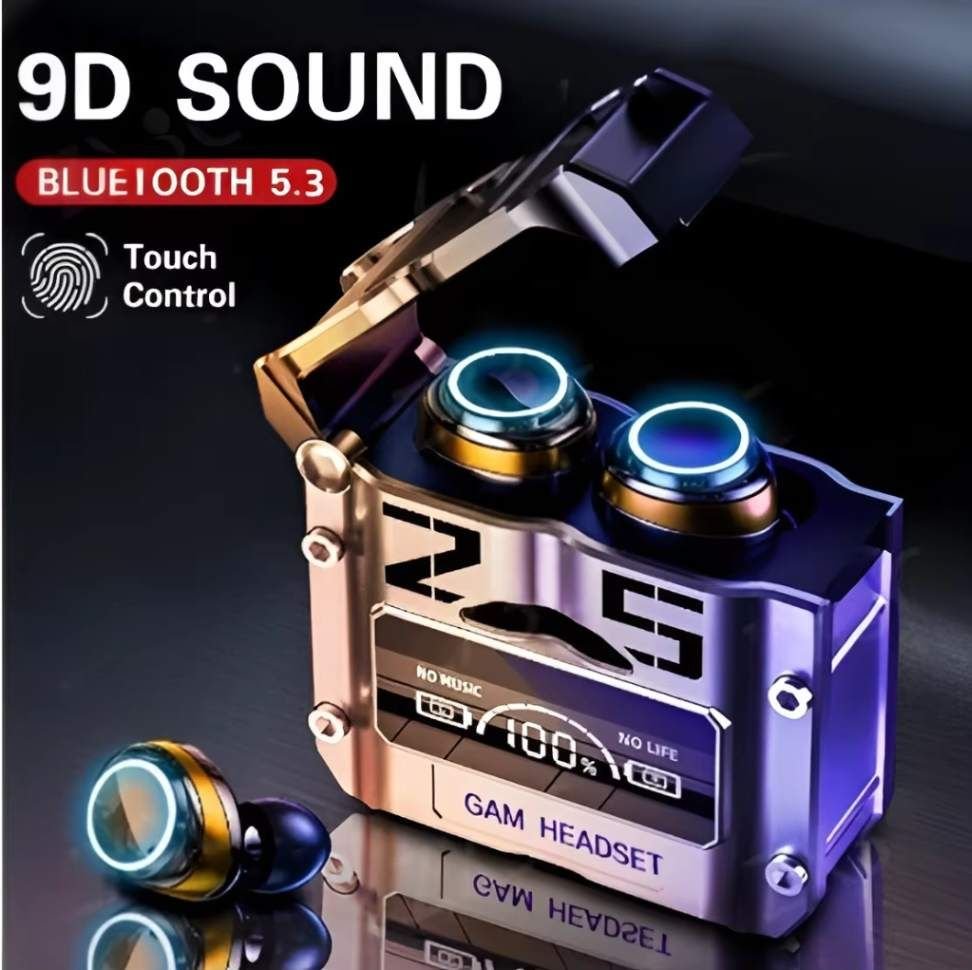 Fone De Ouvido Sem Fio Bluetooth M25 TWS Com Controle De Toque Redução De Ruído - Shopp Brasil