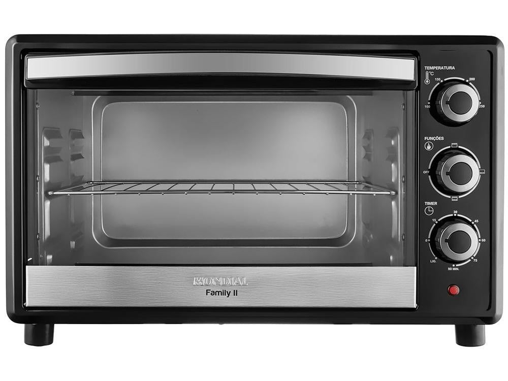 Forno Elétrico de Bancada Mondial com Timer 42L - 220V - Shopp Brasil