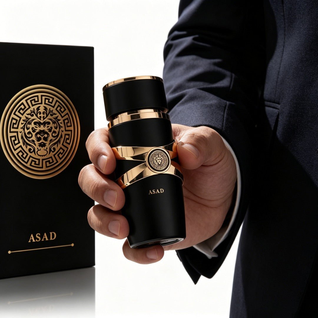 Fragrância Asad Unissex 3.4oz Spray Alta Fixação Notas Tabaco Café Patchouli. - Shopp Brasil