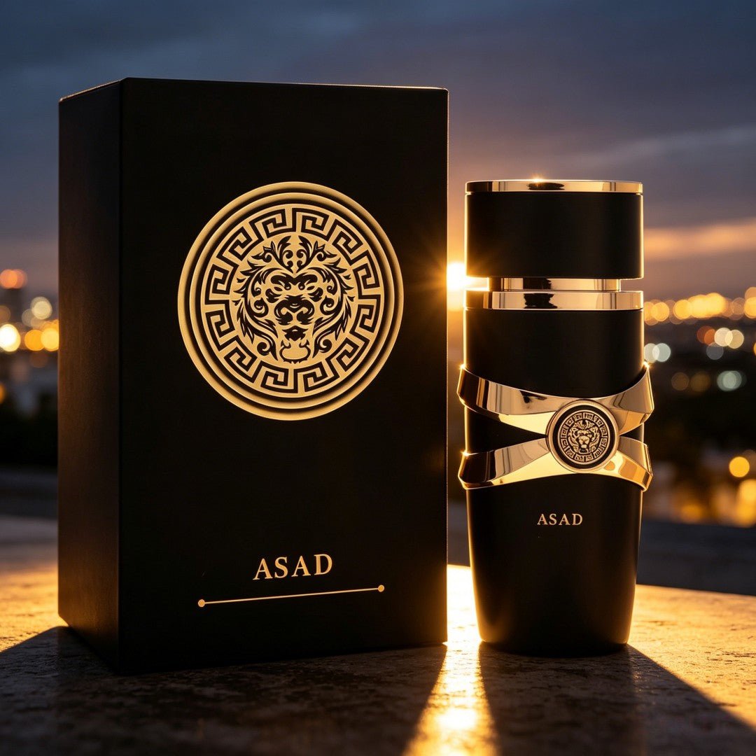 Fragrância Asad Unissex 3.4oz Spray Alta Fixação Notas Tabaco Café Patchouli. - Shopp Brasil