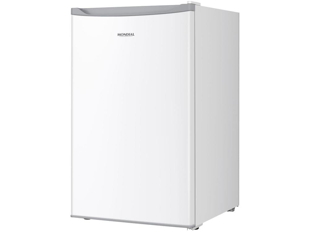 Frigobar Mondial 120L Branco e Cinza com Gaveta FGB - 01 - W120 - 110V - Shopp Brasil
