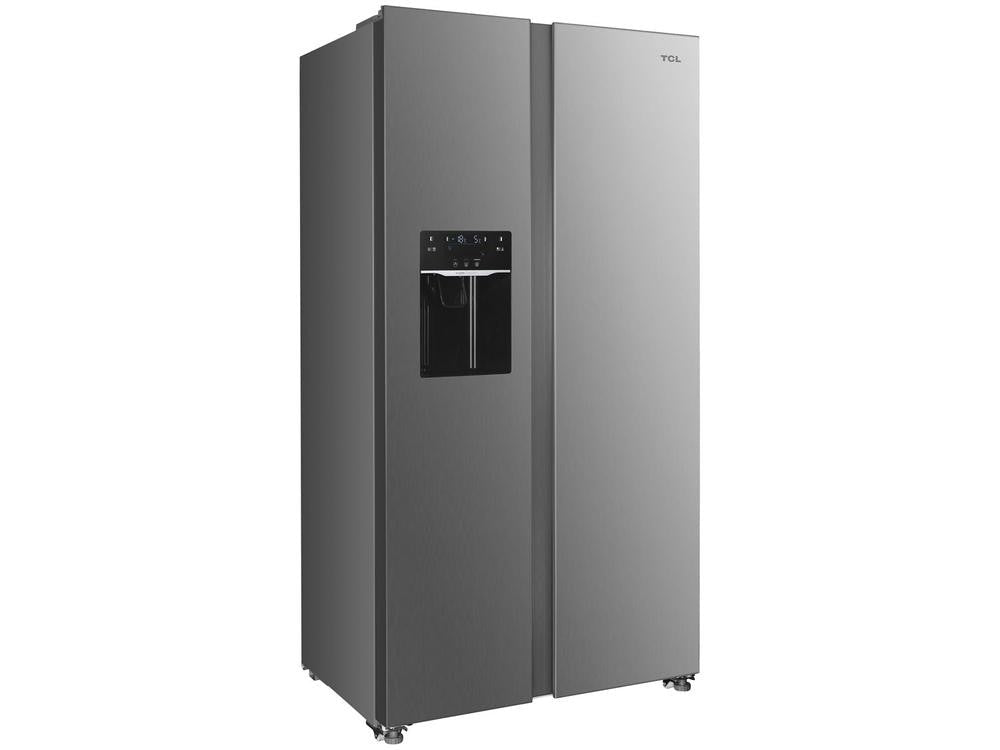Geladeira/Refrigerador TCL Frost Free Side by Side 516L C516SBIMN1 - 110V - Shopp Brasil