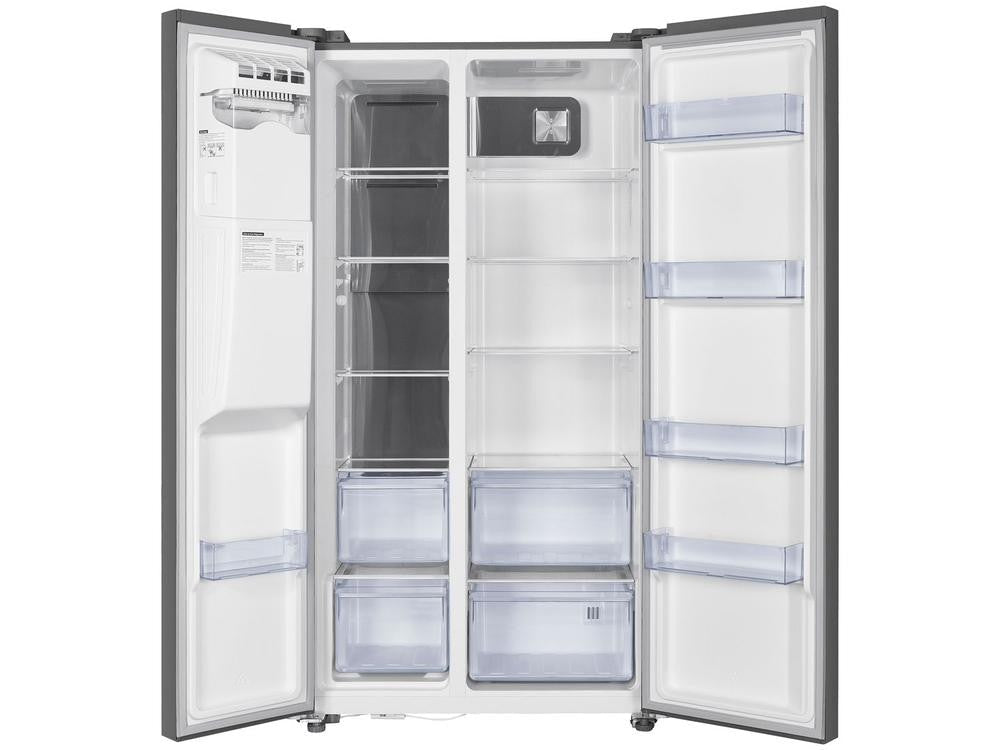 Geladeira/Refrigerador TCL Frost Free Side by Side 516L C516SBIMN1 - 110V - Shopp Brasil
