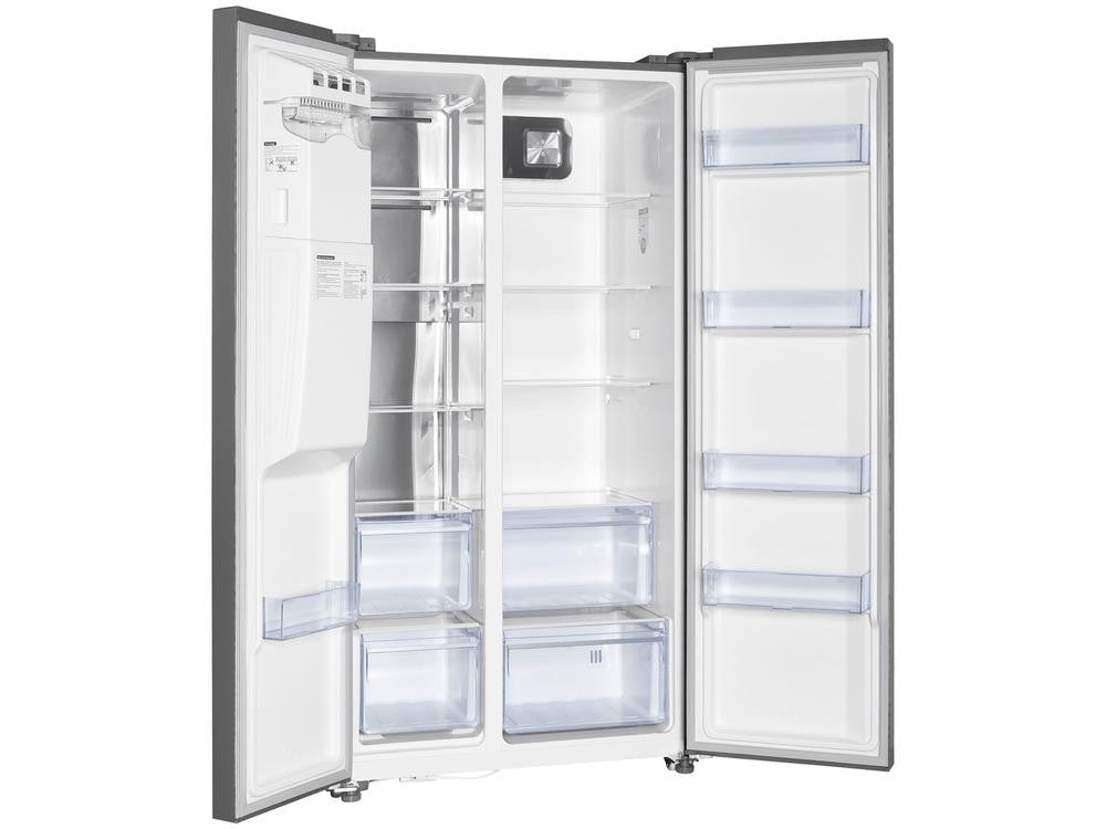 Geladeira/Refrigerador TCL Frost Free Side by Side 516L C516SBIMN1 - 110V - Shopp Brasil