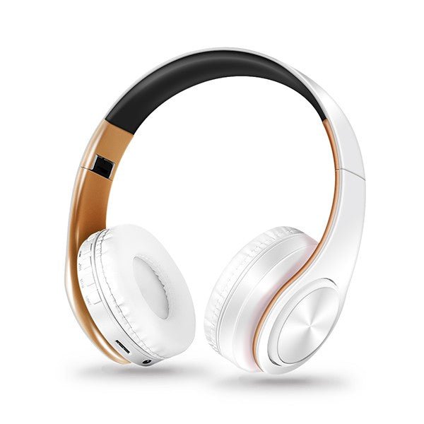 Headphones esportivo dobrável sem fio com Bluetooth - Shopp Brasil