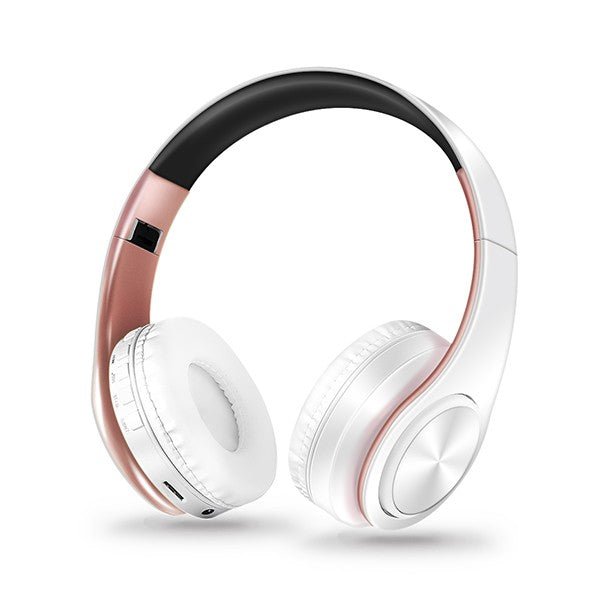 Headphones esportivo dobrável sem fio com Bluetooth - Shopp Brasil