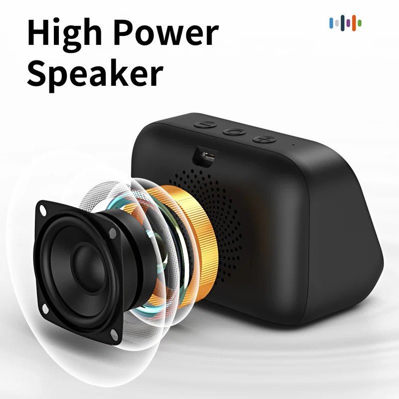 IA inteligente bluetooth 5.4 alto - falante assistente de voz hd touch tela. - Shopp Brasil