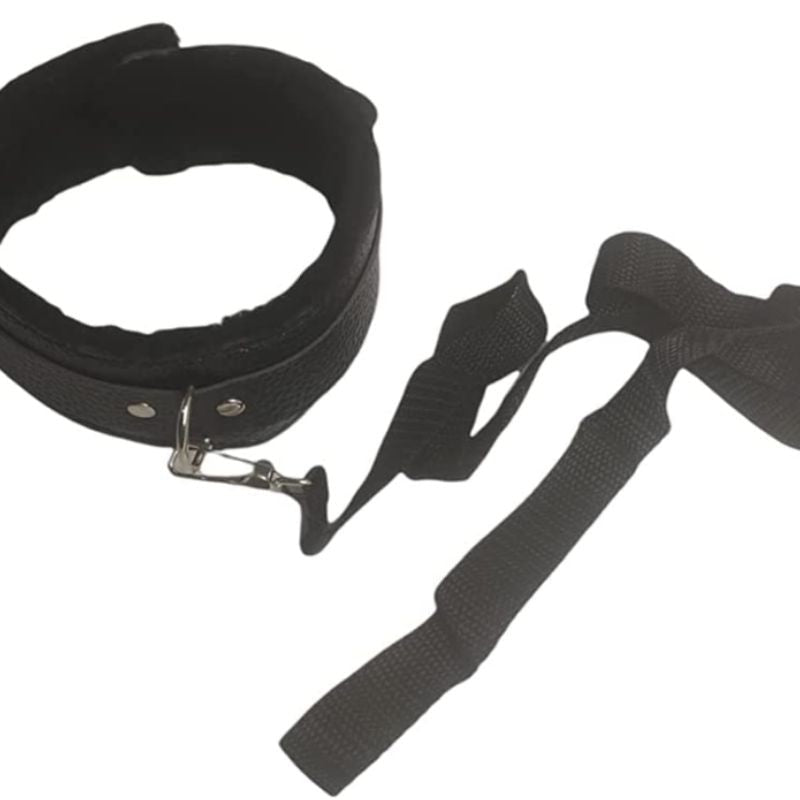 Jogo bdsm 7 peças couro bondage fetiche. - Shopp Brasil