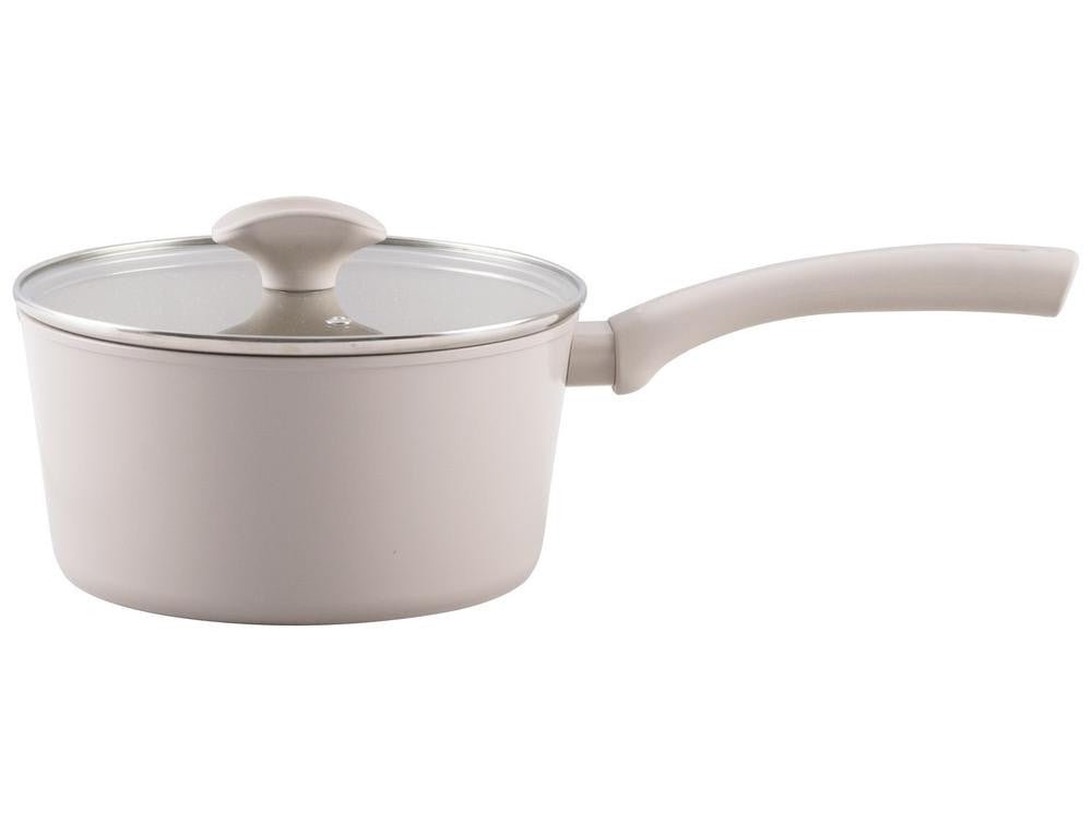 Jogo de Panelas Brinox de Alumínio Creme Mousse 5 Peças Optima - Shopp Brasil