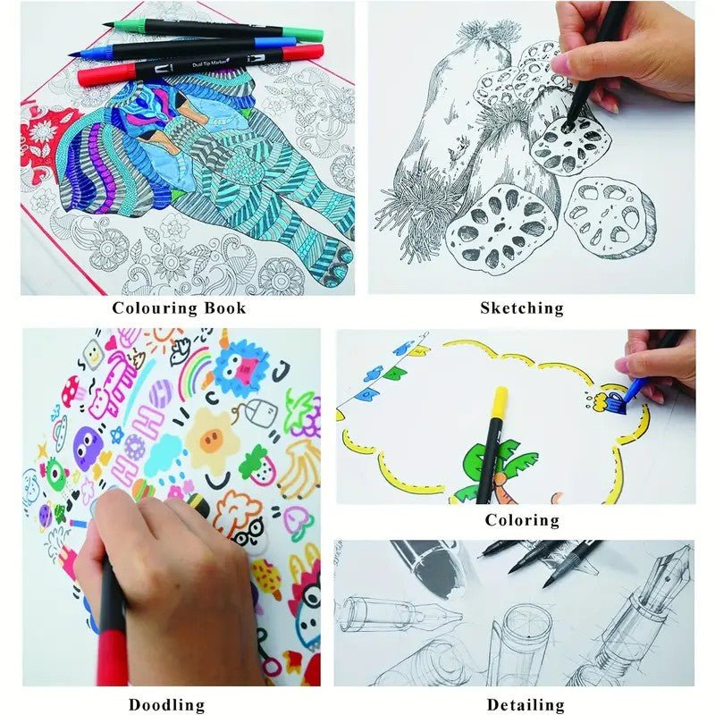 Kit de Canetas para Colorir - Shopp Brasil