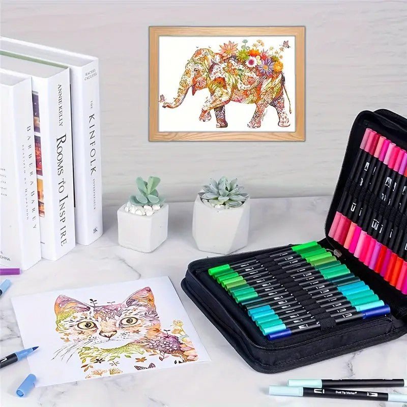 Kit de Canetas para Colorir - Shopp Brasil